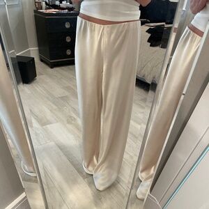 Vince Fluid Satin Bias Pant Size M
